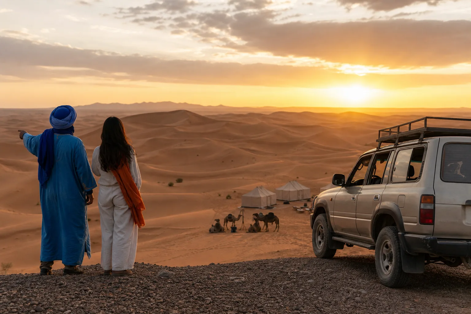 Illustration for Private Sahara Desert Tour Packages