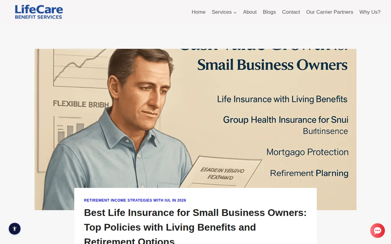 Life Care Benefit Services: visual reference for 1. Life Care Benefit Services (Our Top Pick)