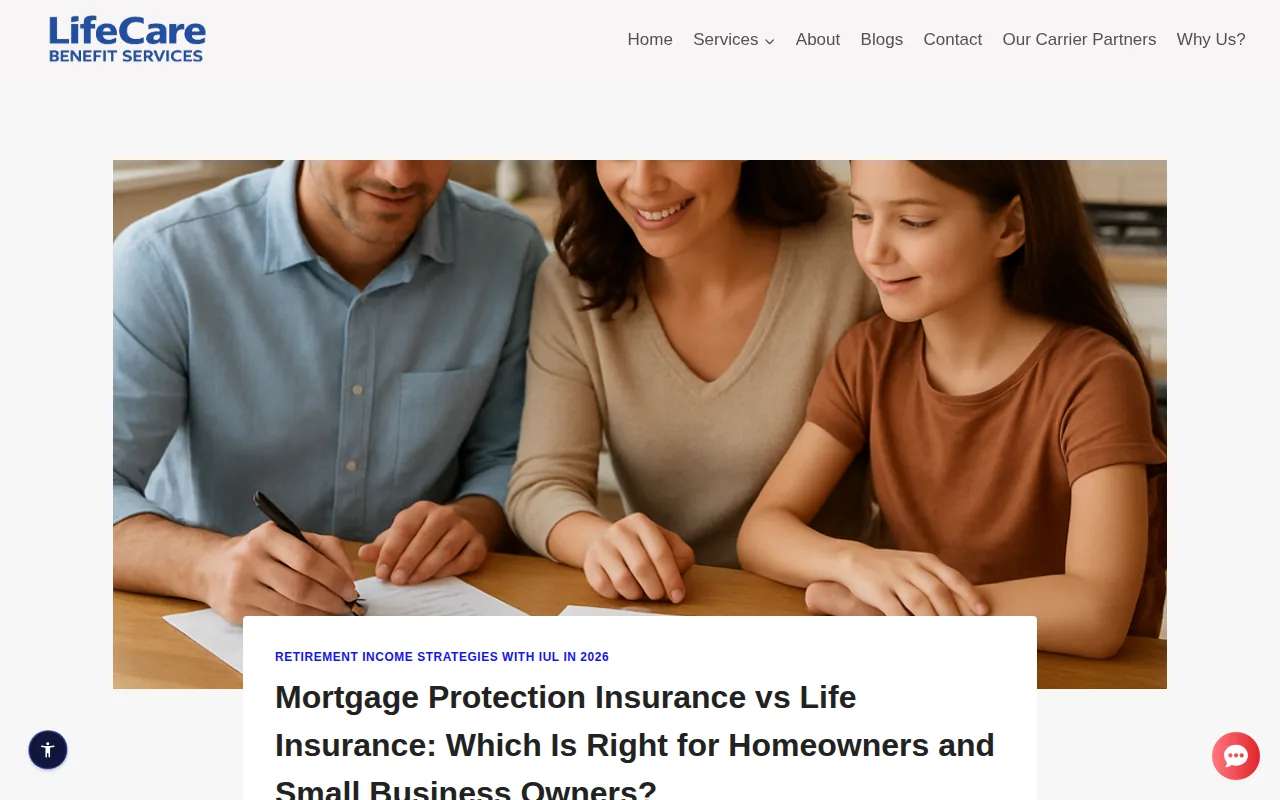 Indexed Universal Life (IUL): visual reference for 3. Indexed Universal Life (IUL) &mdash; Mortgage Protection With Living Benefits