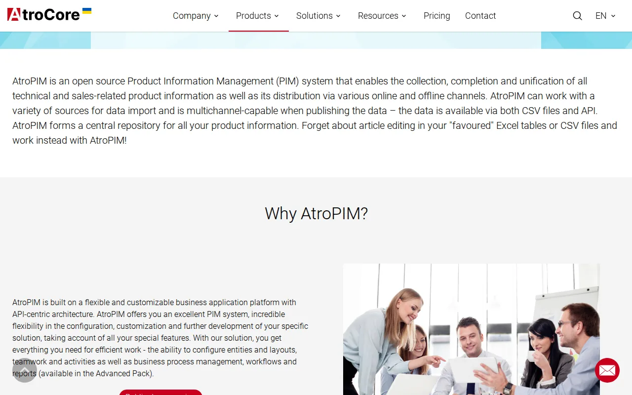 AtroPIM: visual reference for 6. AtroPIM , Built‑in feed support & automated reporting