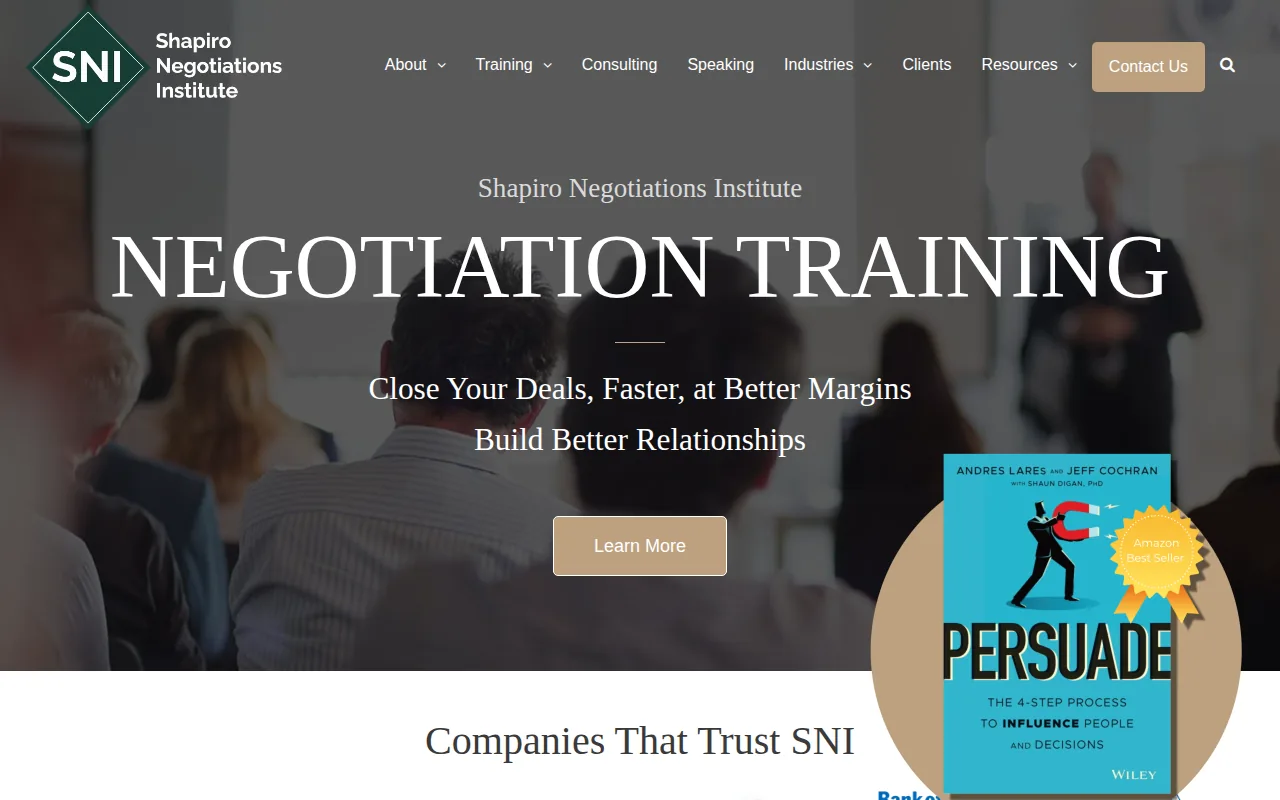 Shapiro Negotiations: visual reference for 6. Shapiro Negotiations — Ongoing virtual coaching and reinforcement