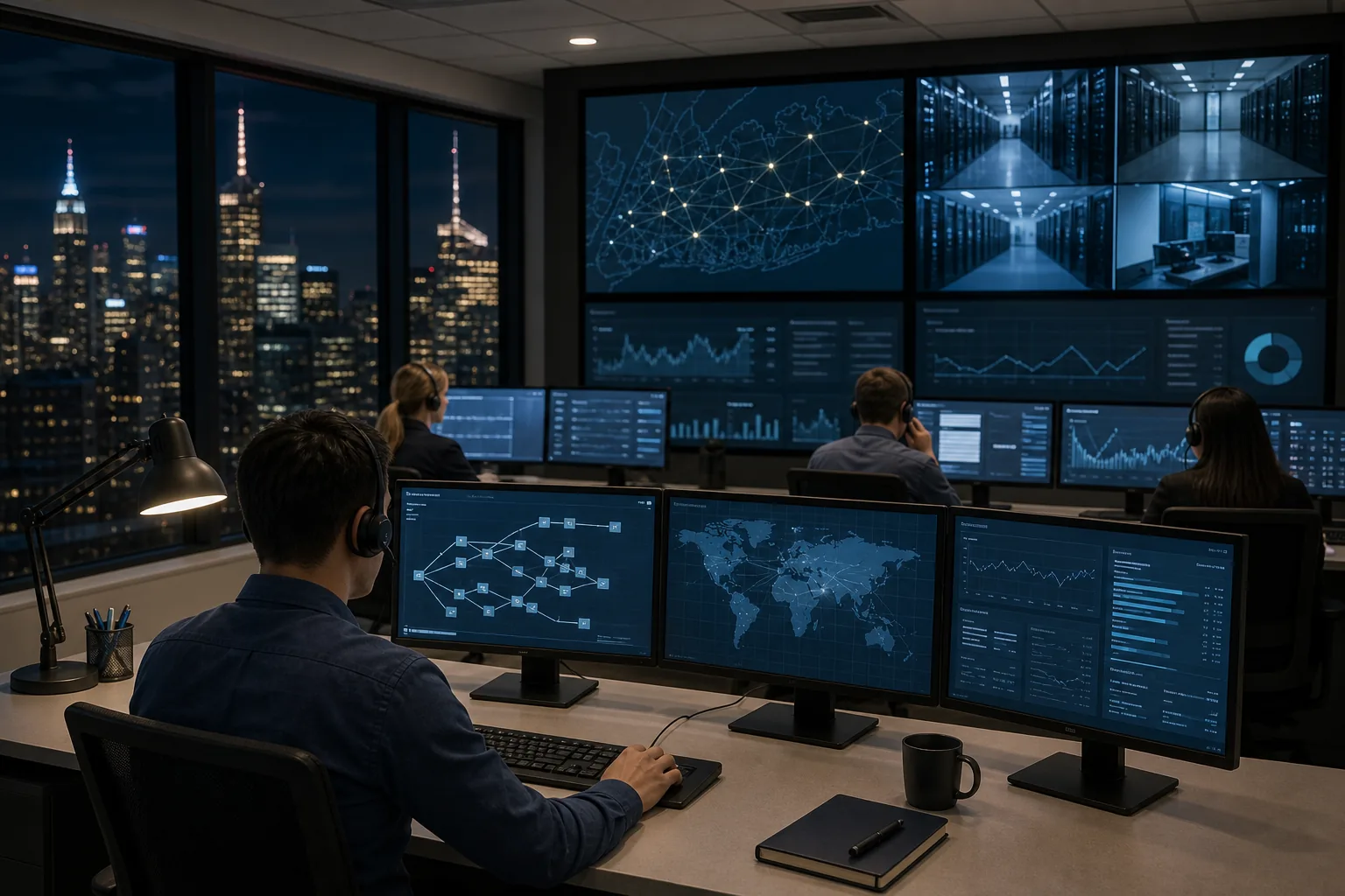 Illustration for 24/7 NOC and Remote Helpdesk Providers