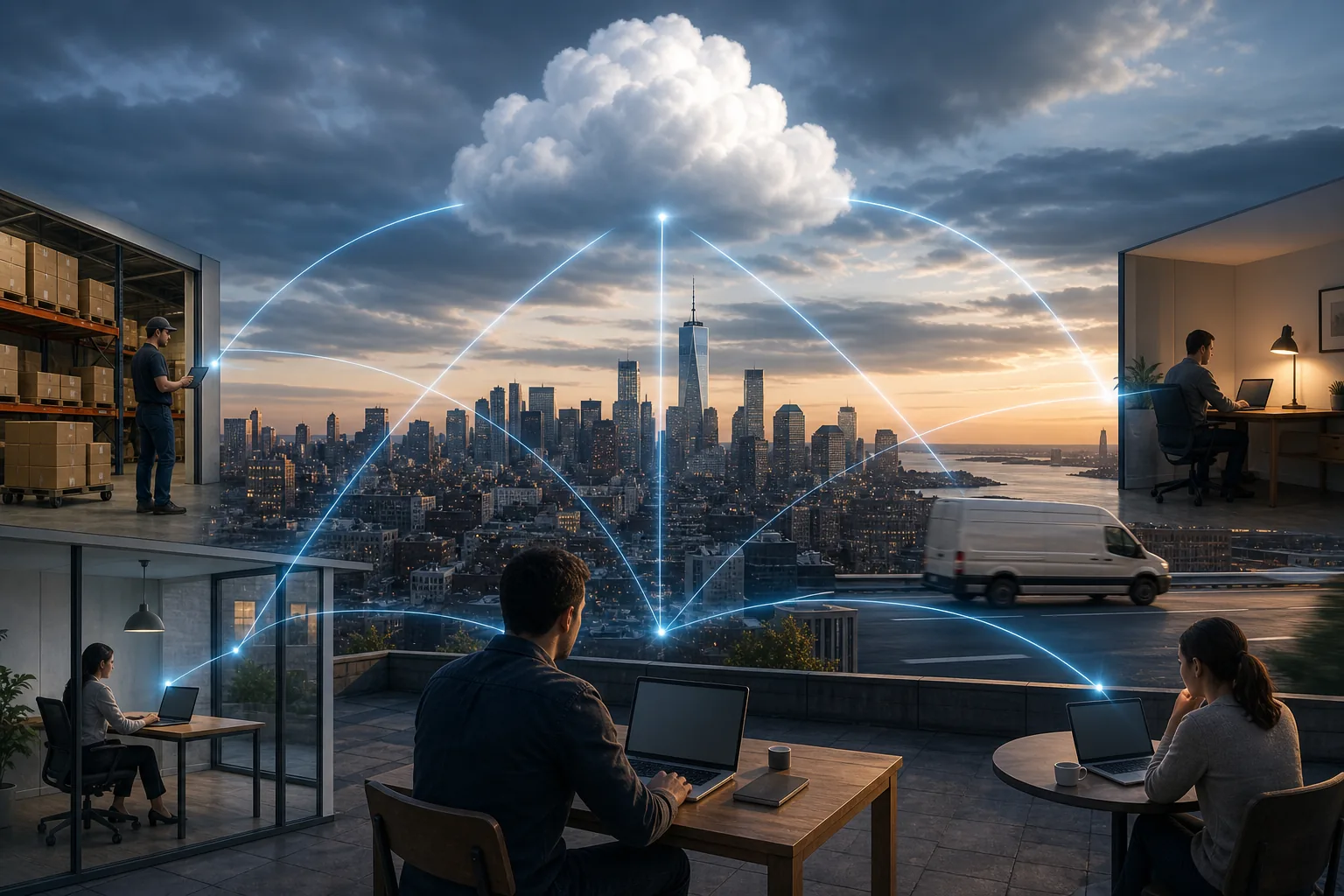Illustration for Cloud and SD-WAN Integration Partners
