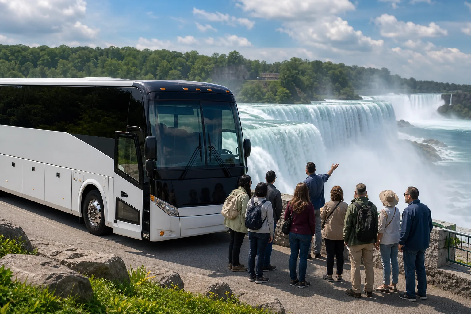 Illustration for Public Niagara Falls Bus Tours