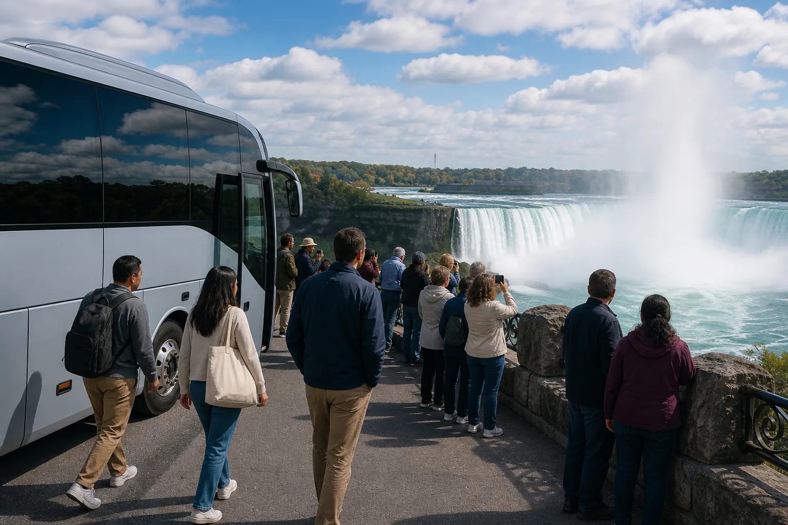 Illustration for Public Niagara Falls Bus Tours