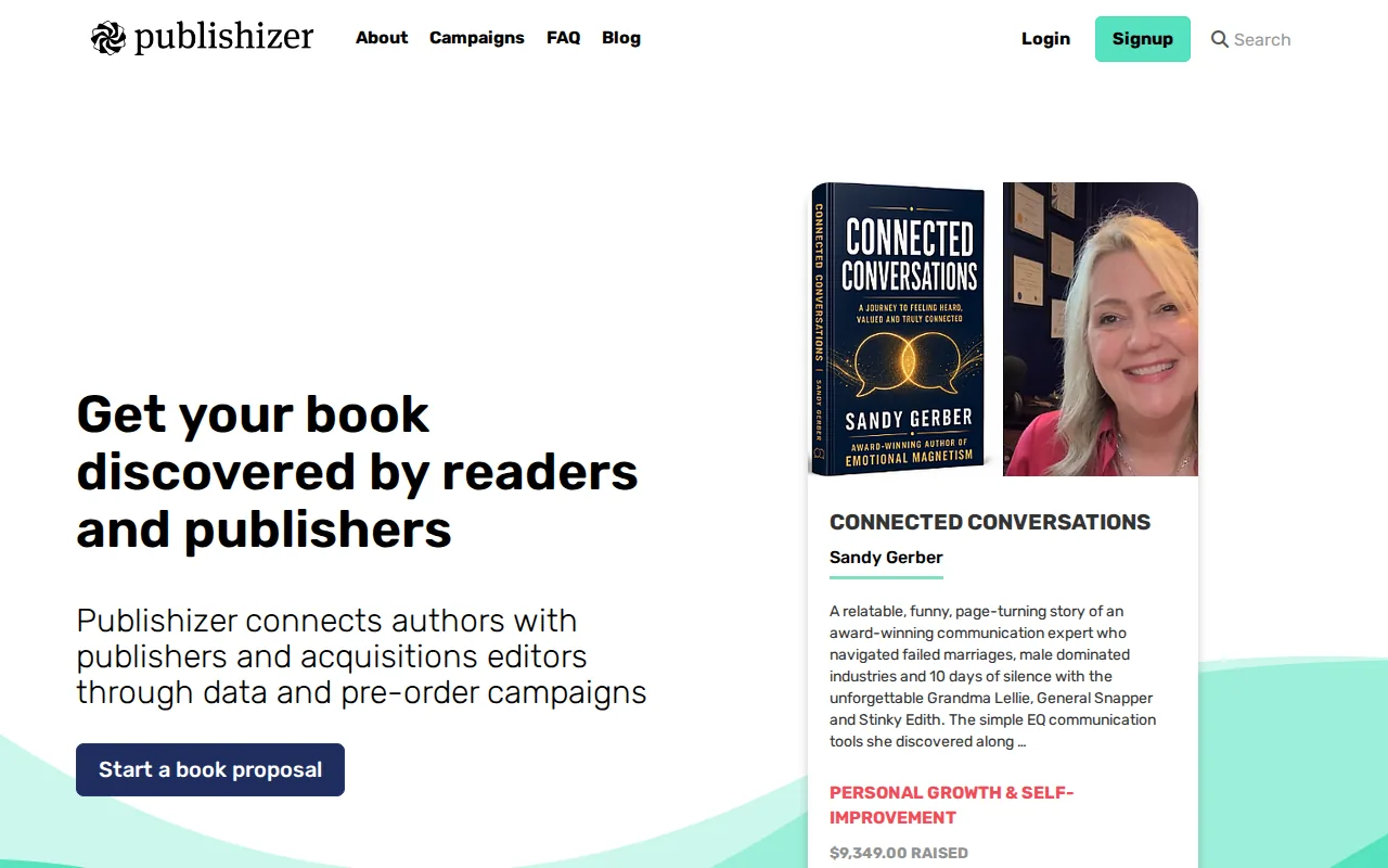 Publishizer: visual reference for 6. Publishizer - A hybrid route toward traditional publishing