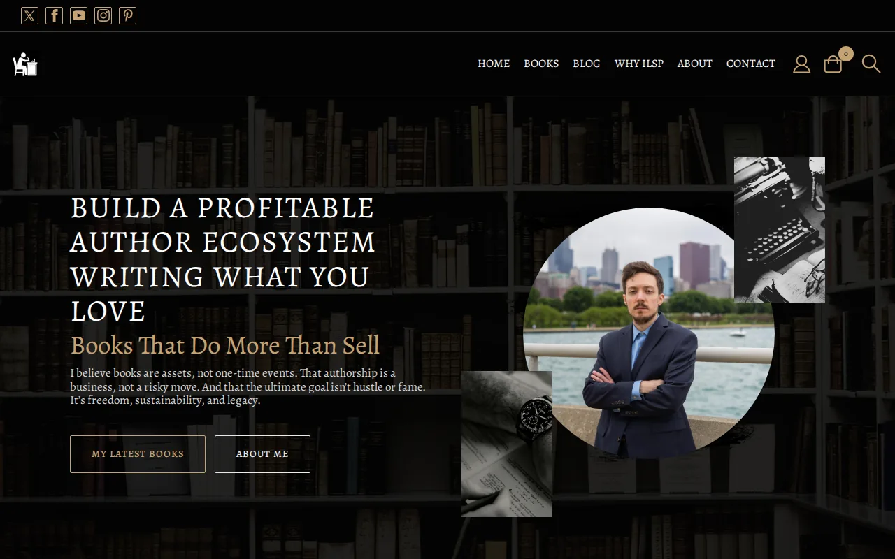 Bradley Johnson Productions: visual reference for 1. Bradley Johnson Productions (Our Top Pick) — Tailored Coaching for Non-Fiction Writers