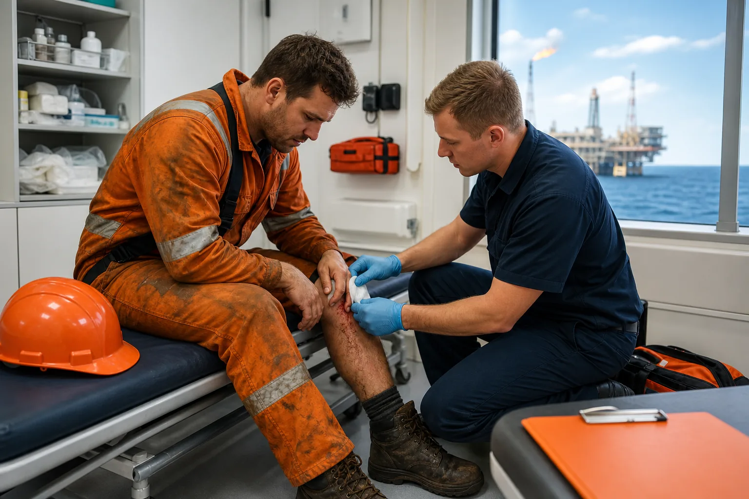 How to Respond to an Offshore Platform Injury