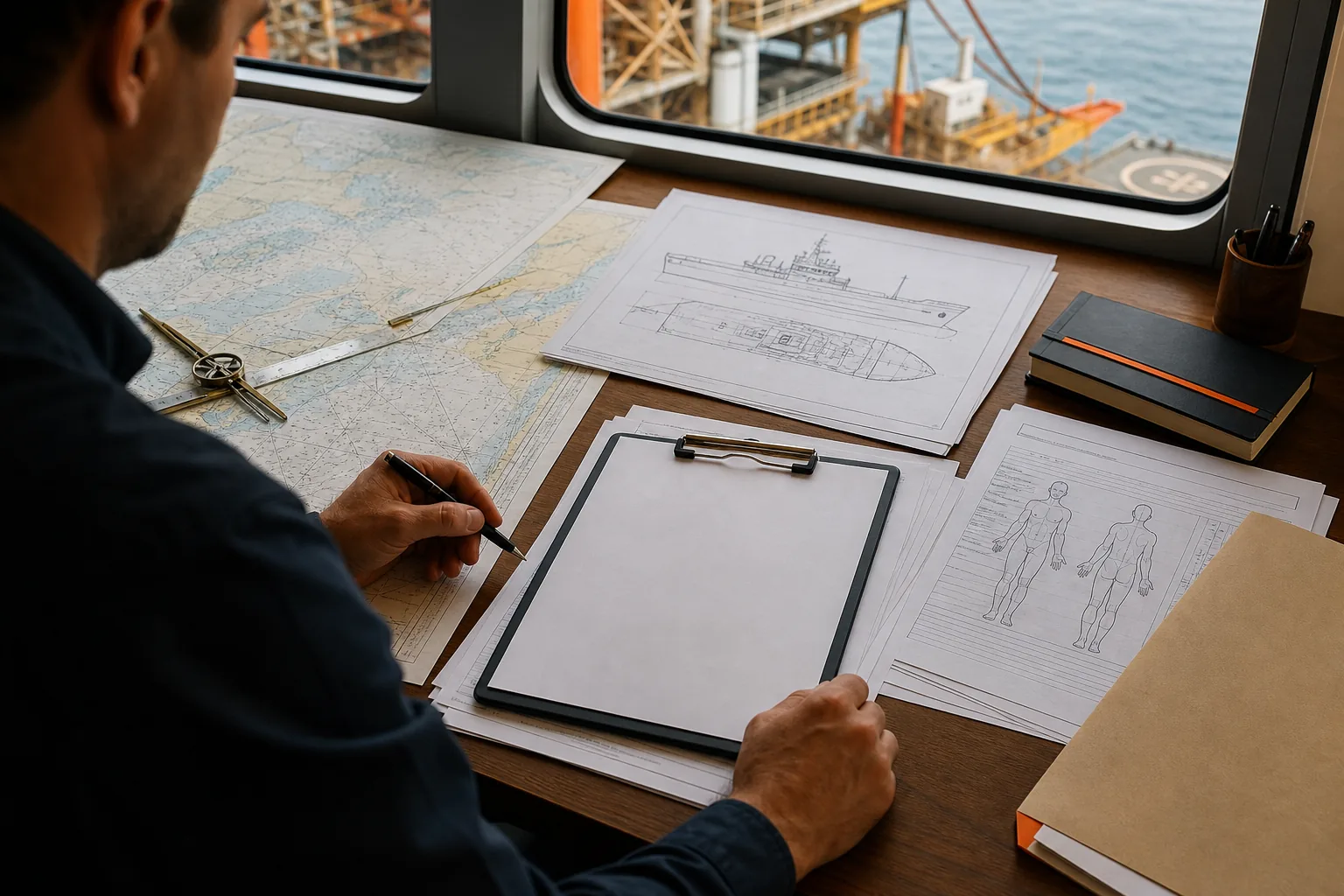 offshore platform injury maritime claim review