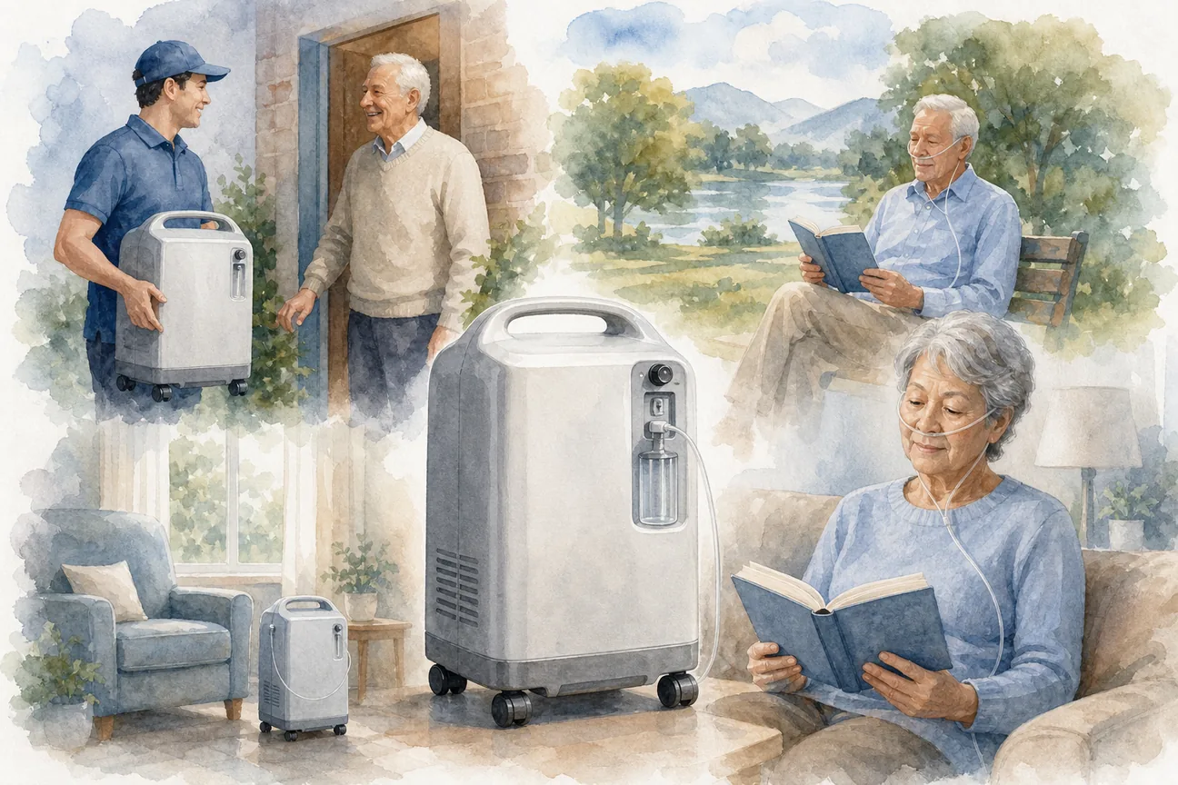 Oxygen Concentrator Rental: What Families Should Check (oxygen concentrator rent near me)