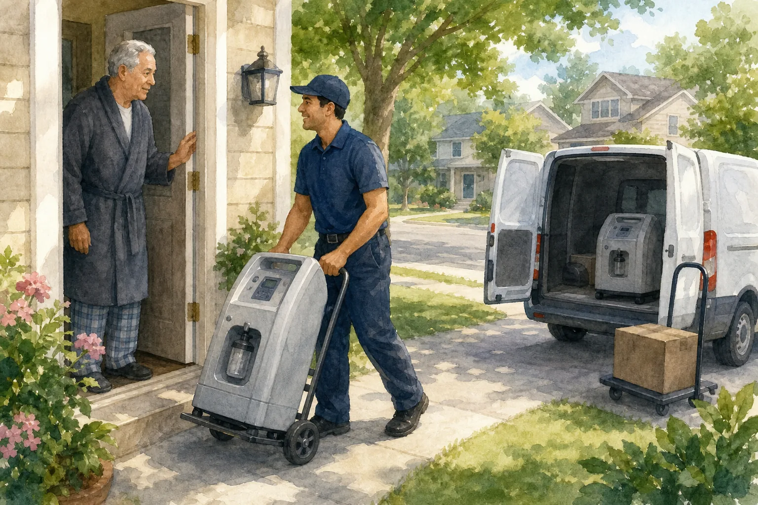 Illustration for Local Home Medical Equipment Rental Providers