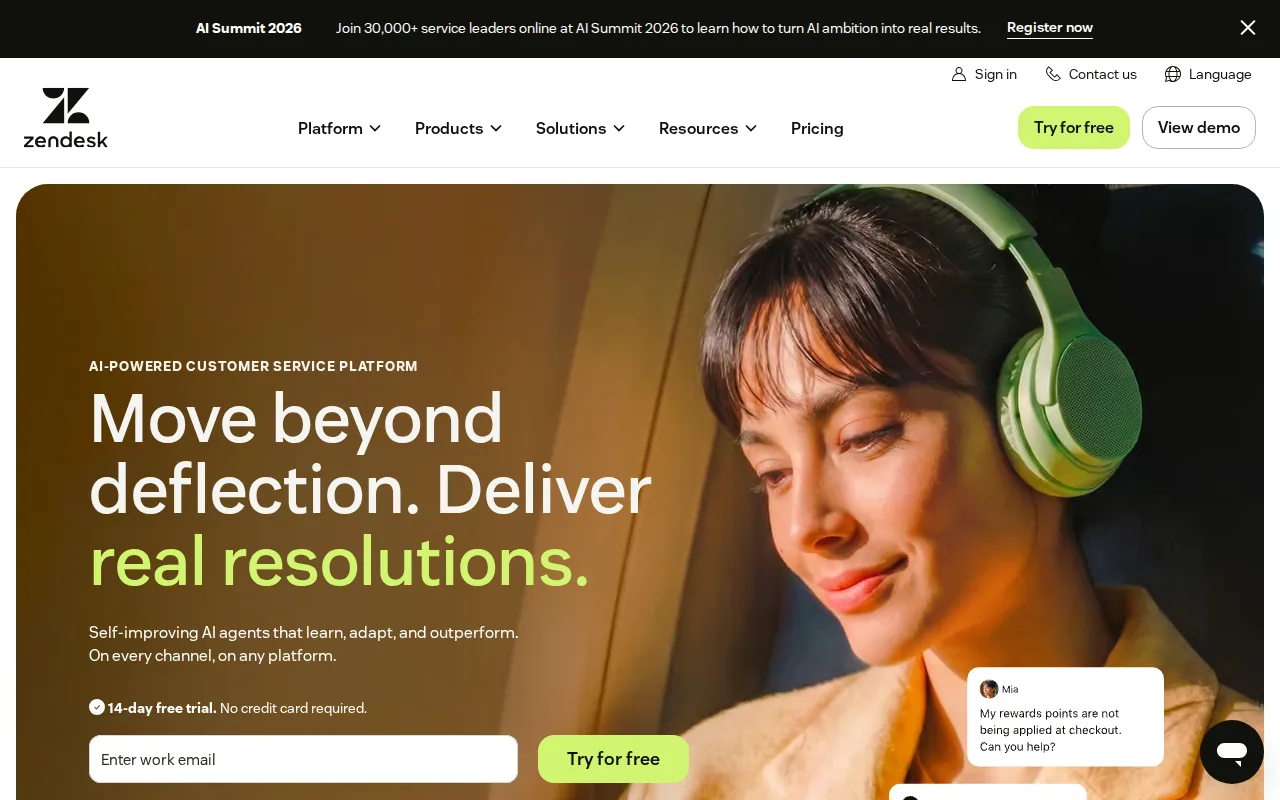 Zendesk partner self-service portal with knowledge base and tickets