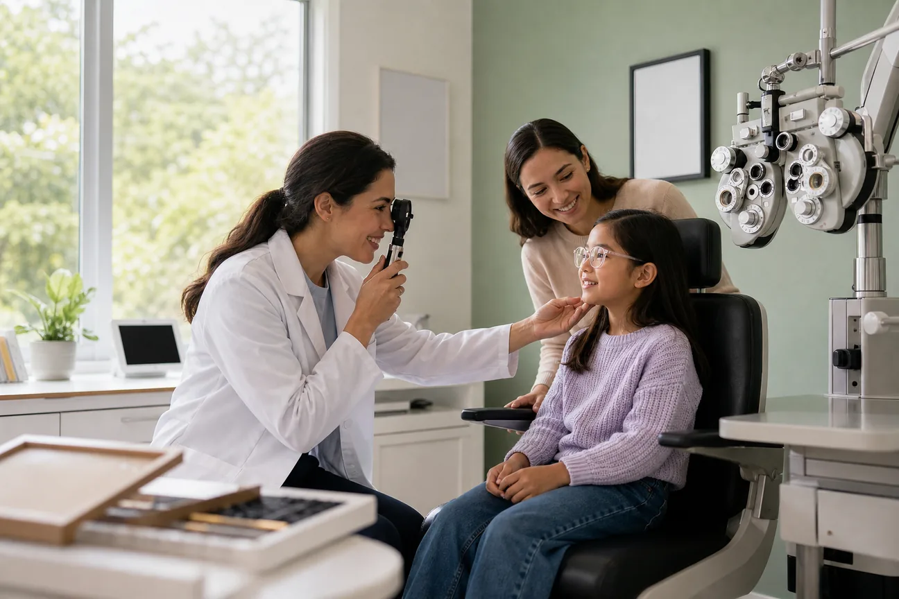 Editorial illustration for Pediatric Eye Doctor Near Me | EyesTT