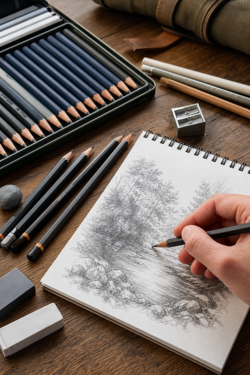 pencil types for sketching
