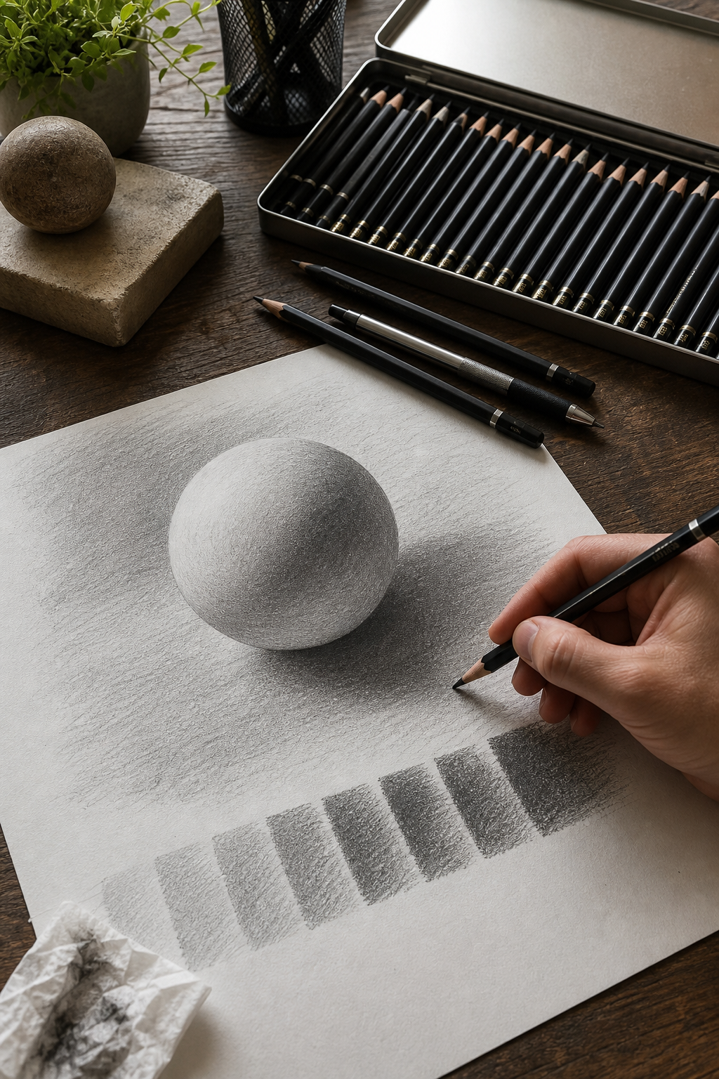 pencil types for sketching