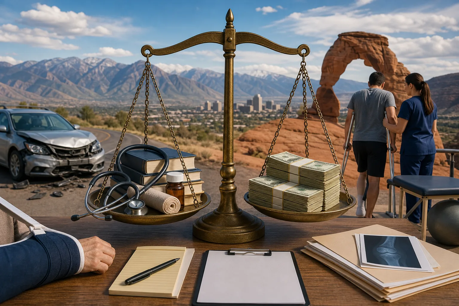Illustration for Personal Injury Settlement Calculator