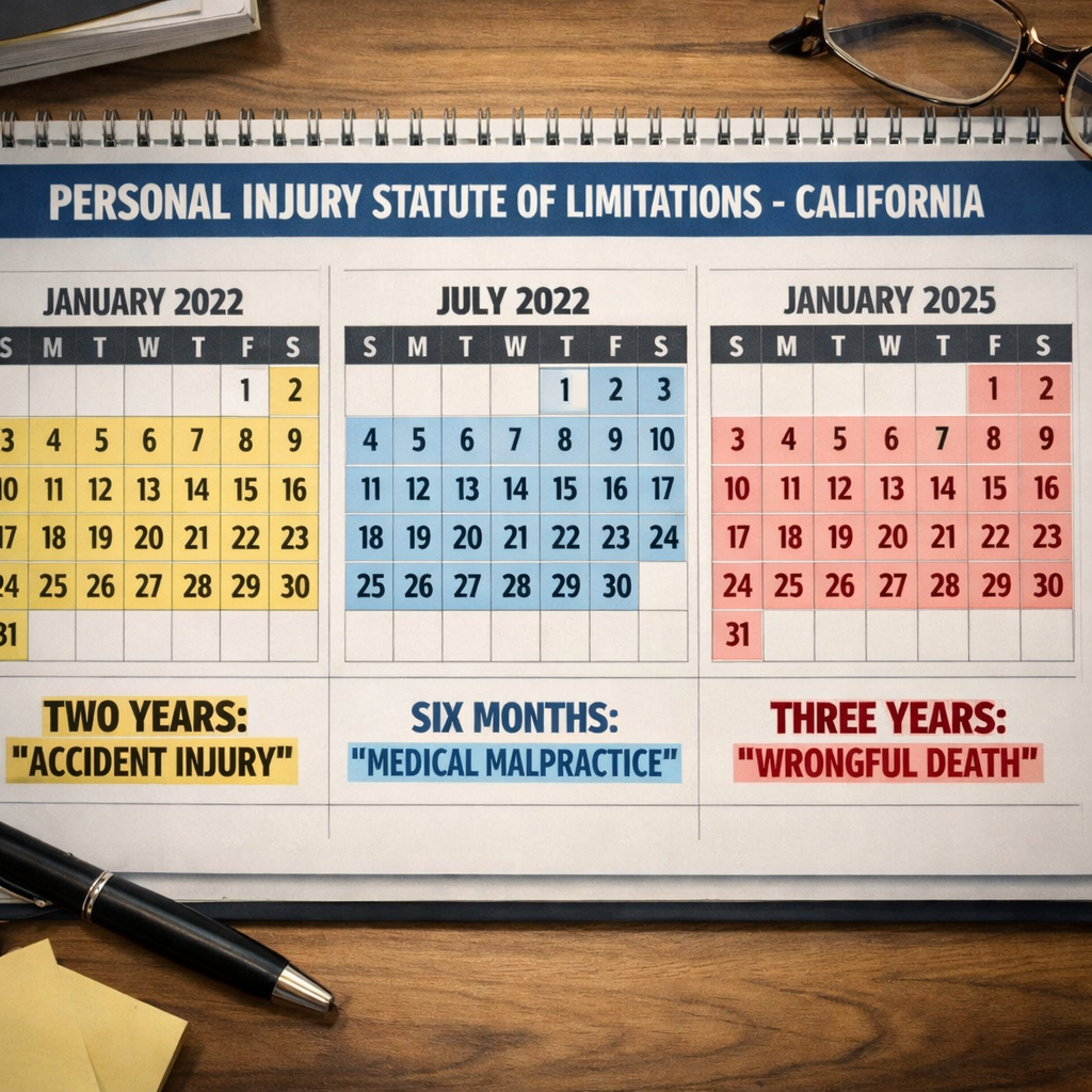 How to the Personal Injury Statute of Limitations California 2026