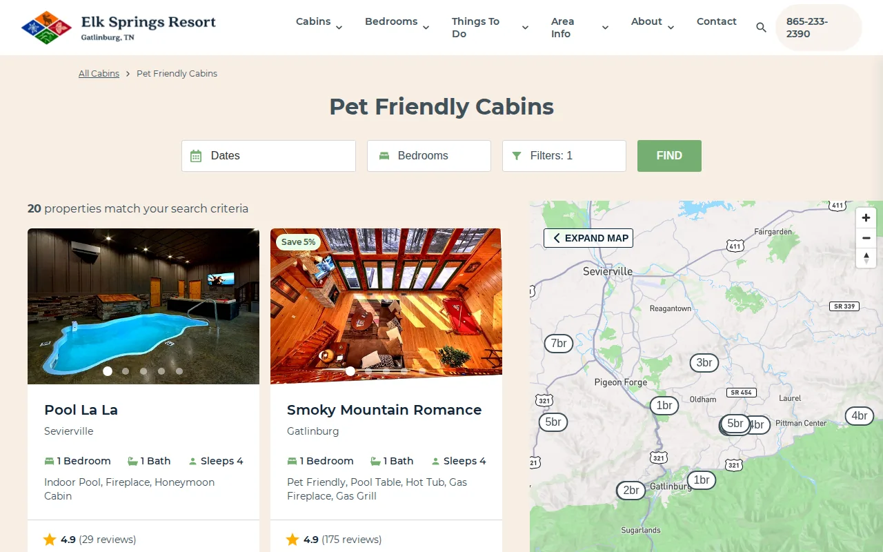 Elk Springs Resort: visual reference for 1. Elk Springs Resort, Our Top Pick