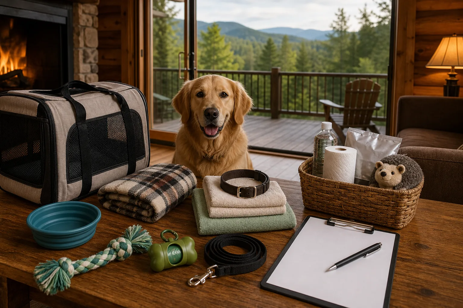 Illustration for Pet-Friendly Stay Checklist for Sevierville Cabin Bookings
