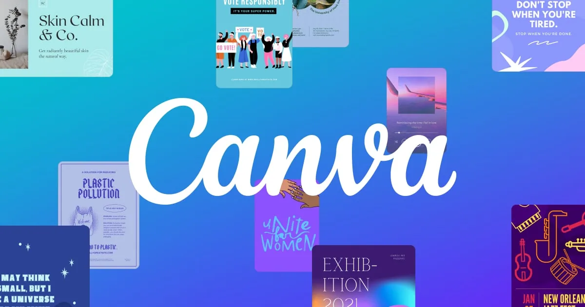 Canva: visual reference for 11. Canva, Learn