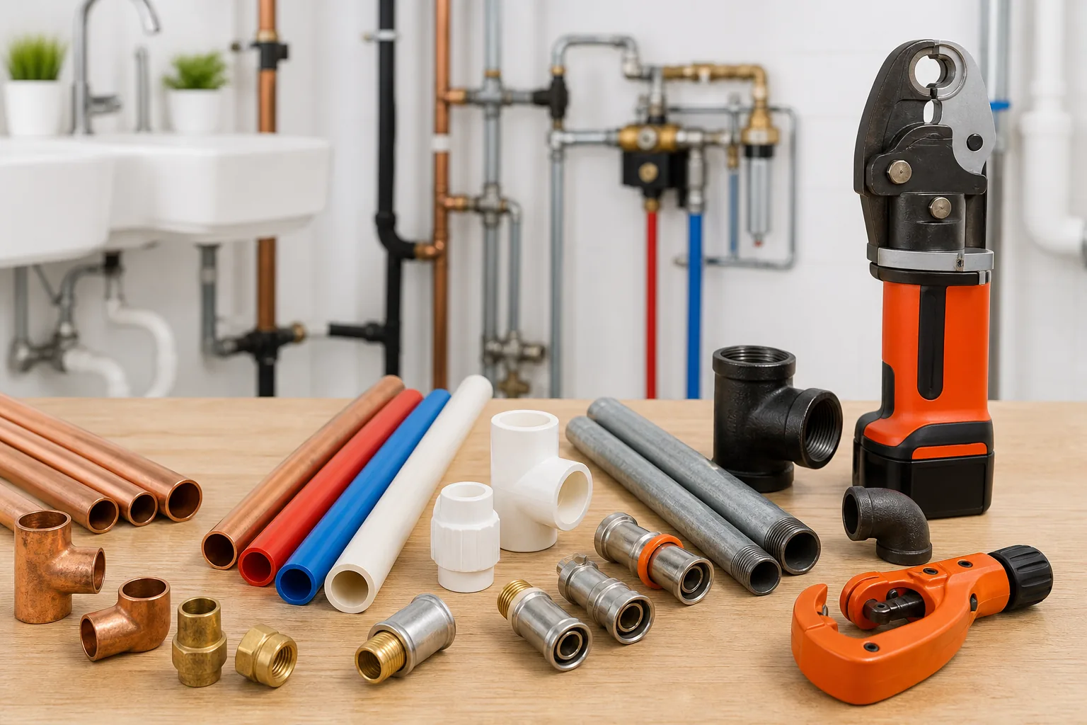 choosing a permanent pipe repair by pipe material
