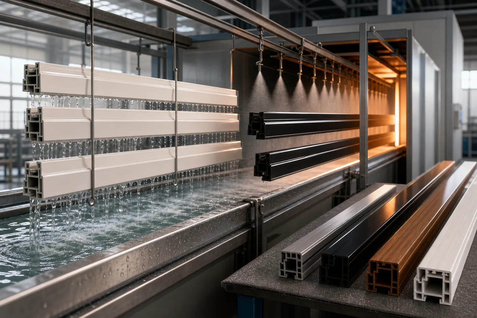 Post‑Extrusion Finishing: Surface Treatments & Coatings: visual reference for 8. Post‑Extrusion Finishing: Surface Treatments & Coatings
