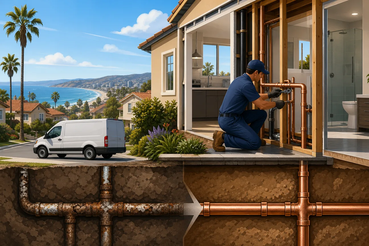 Best Plumber Re‑Pipe CA Services