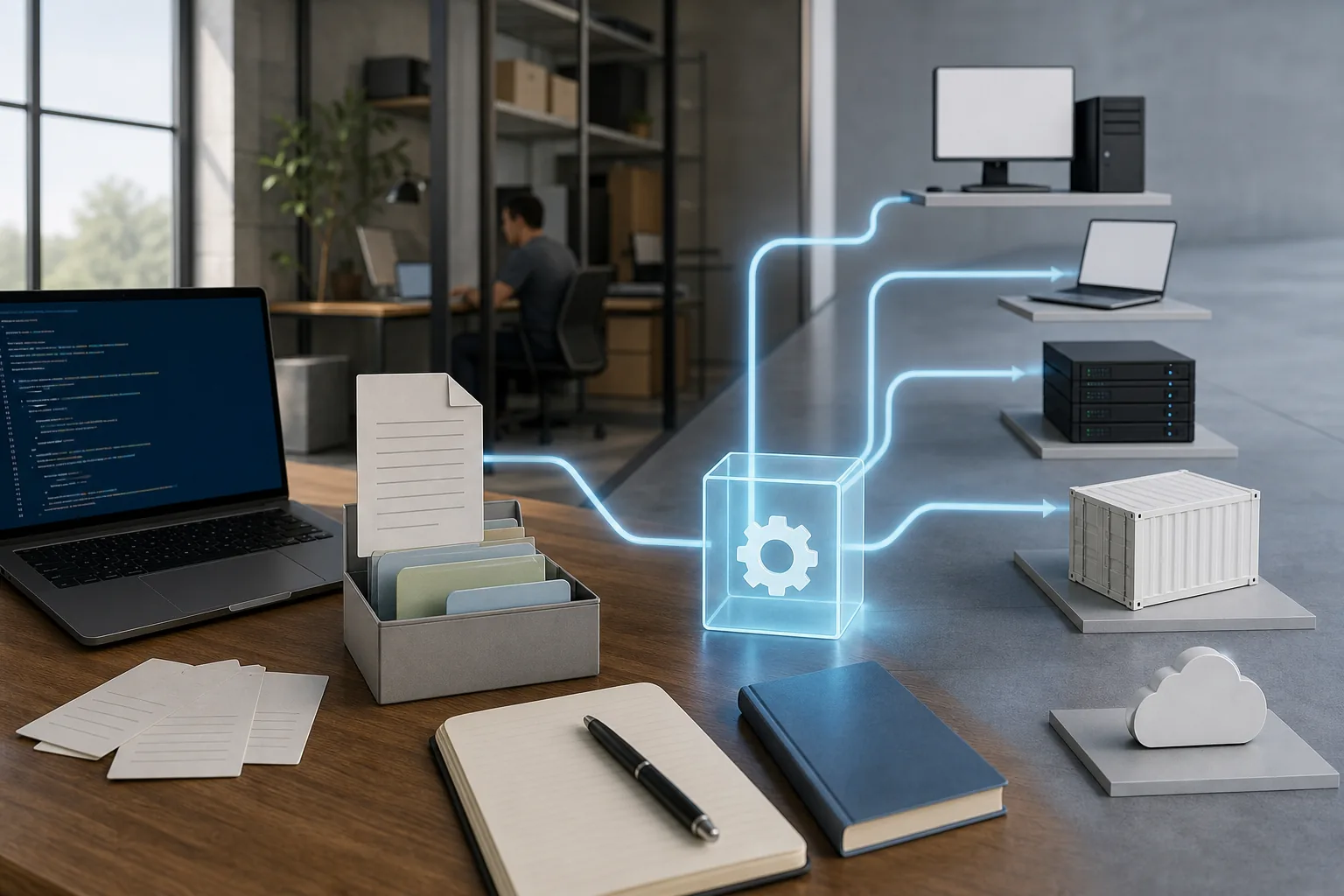 Illustration for Configuration-file workflows