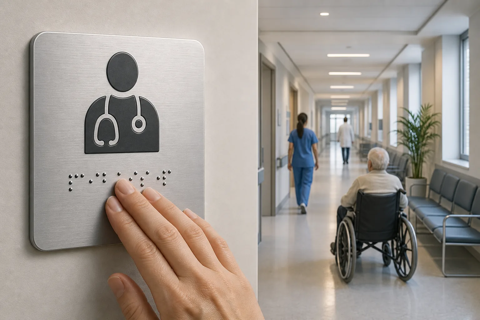Señalización Braille en Aluminio: visual reference for 3. Señalización Braille en Aluminio — Durabilidad para áreas de alto tráfico