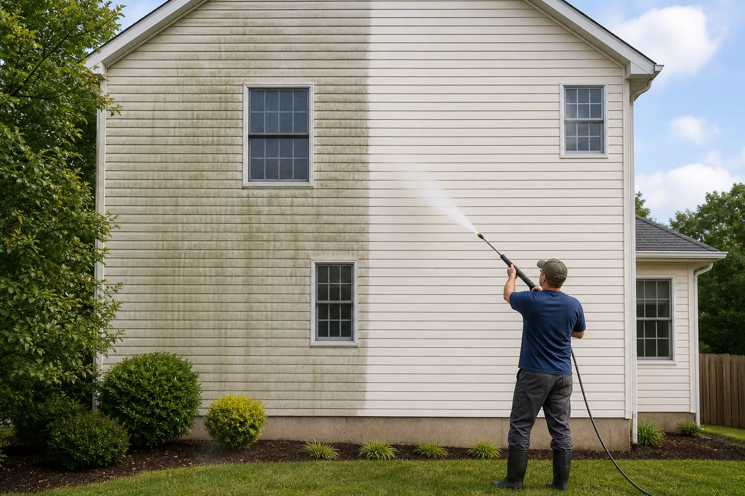Illustration for House Washing