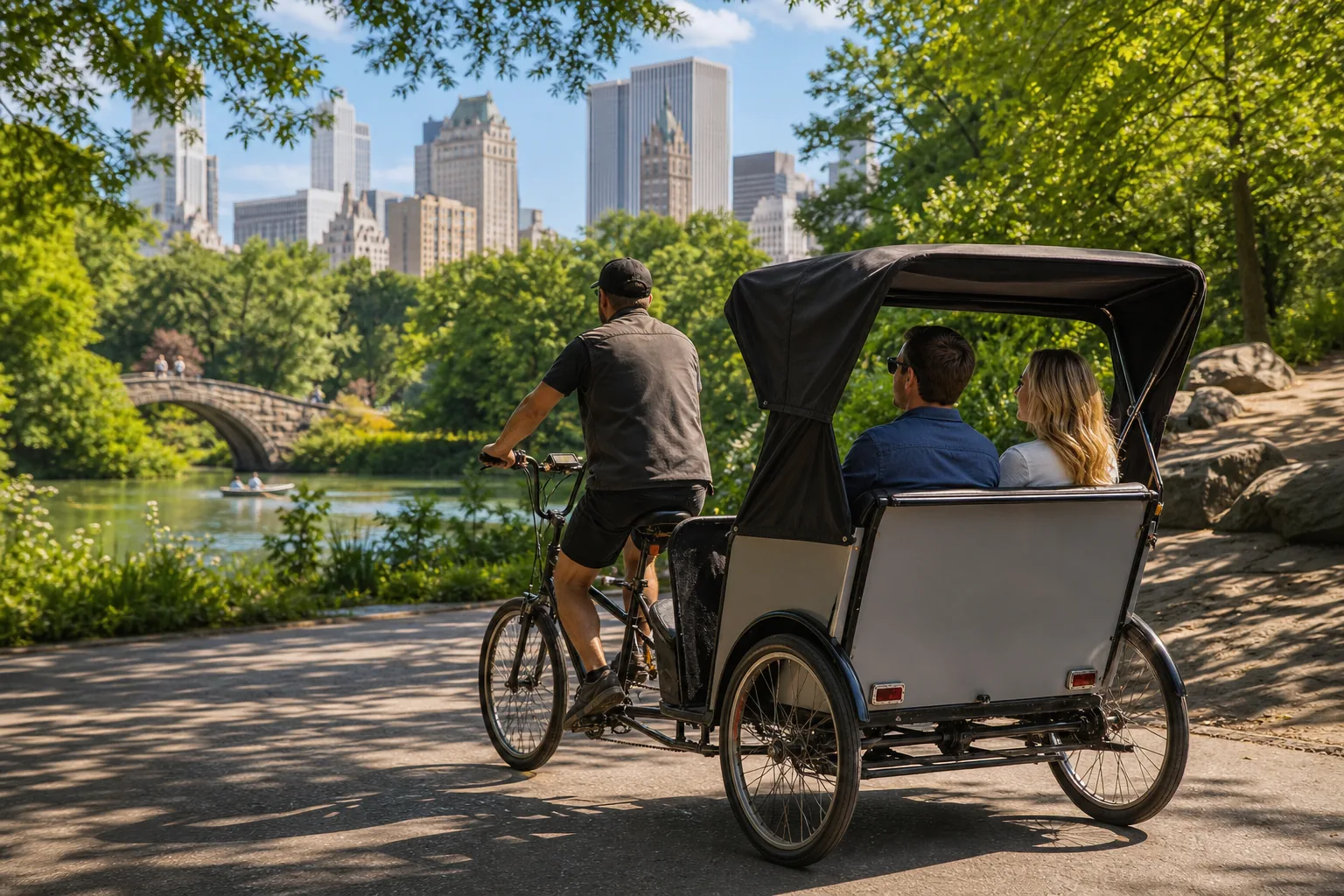 Illustration for Central Park Pedicab Tours
