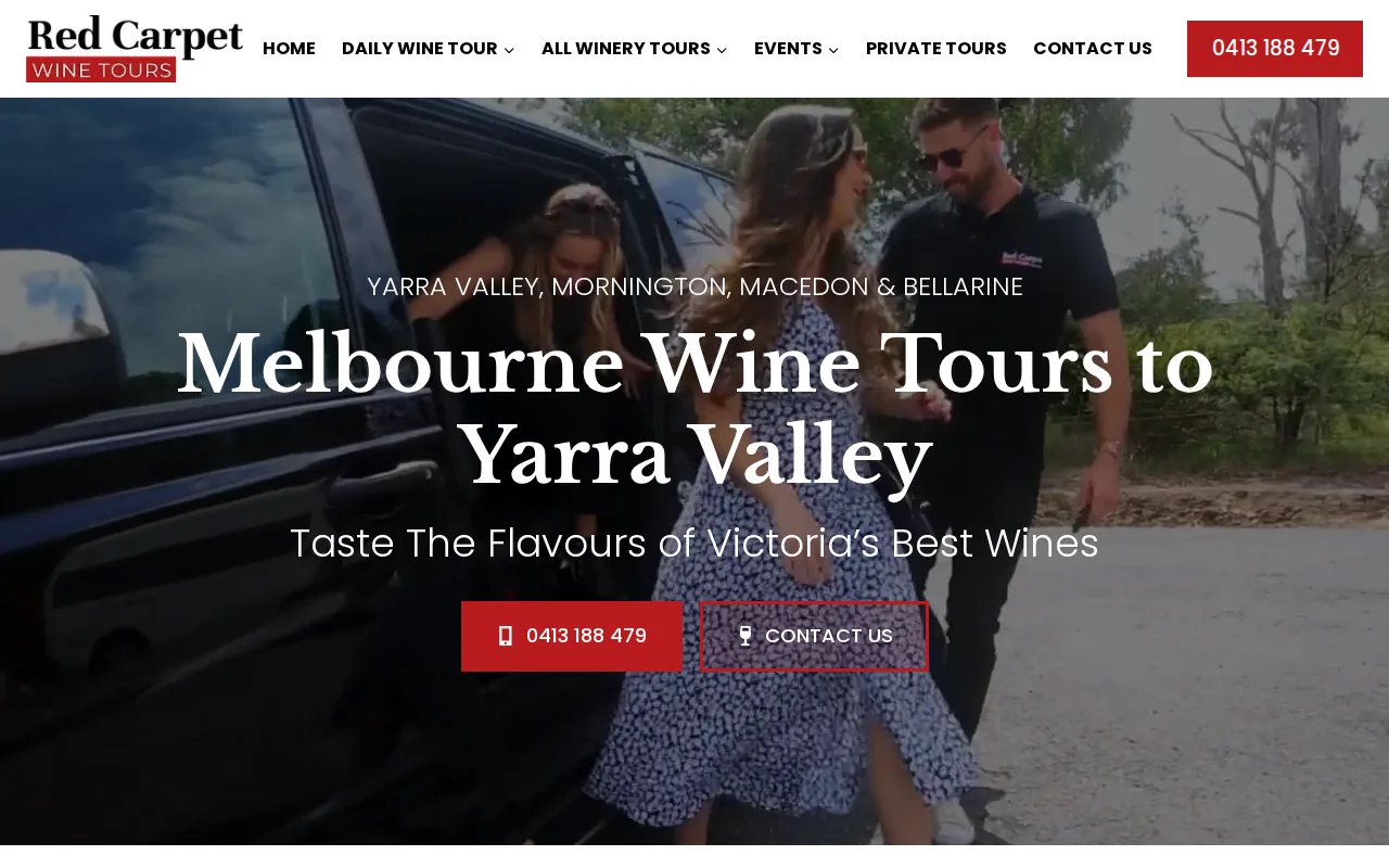 Red Carpet Wine Tours: visual reference for 1. Red Carpet Wine Tours — Private, Door-to-Door from Melbourne