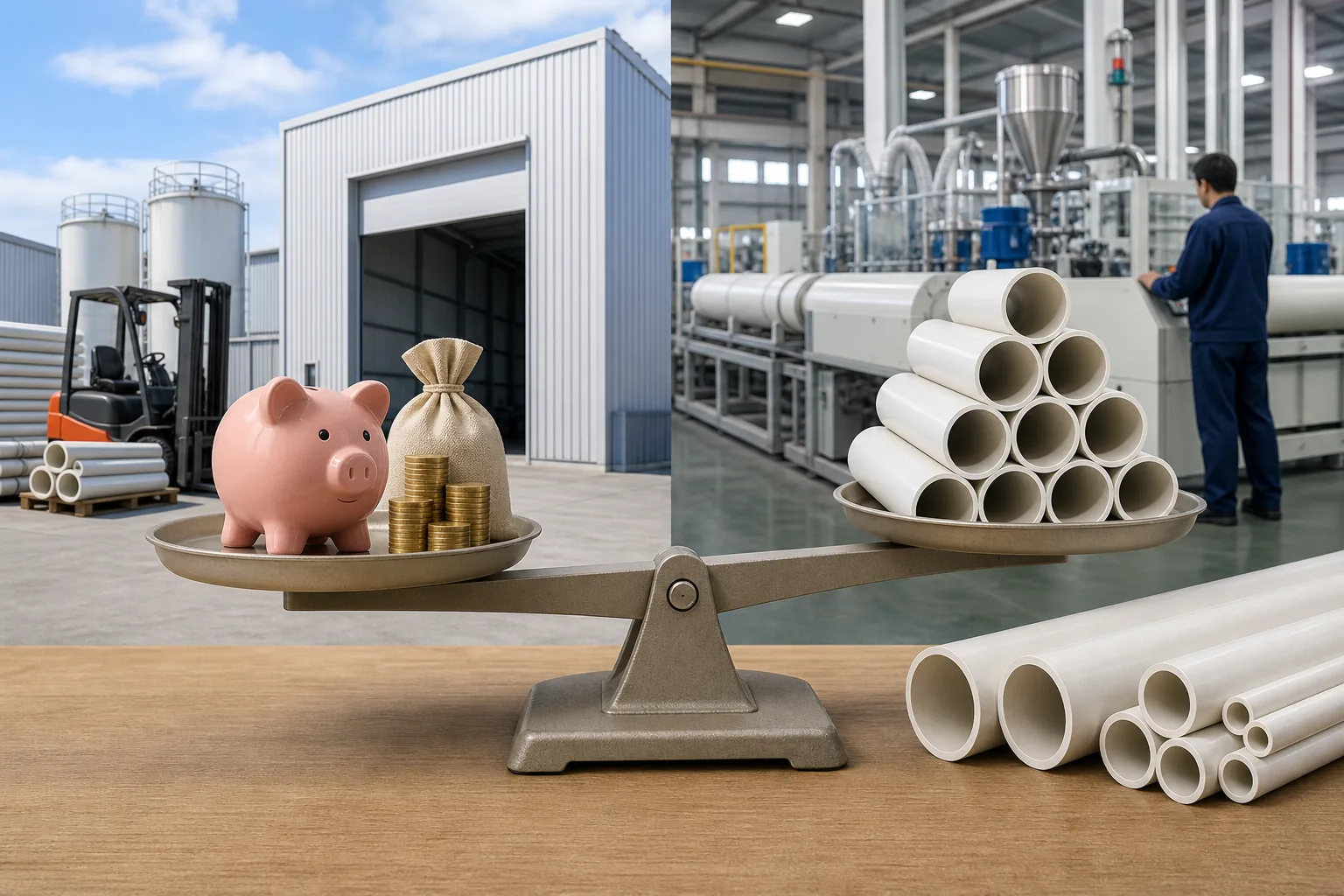 Cost‑effective PVC plant for medium volumes: visual reference for 4. Cost‑effective PVC plant for medium volumes