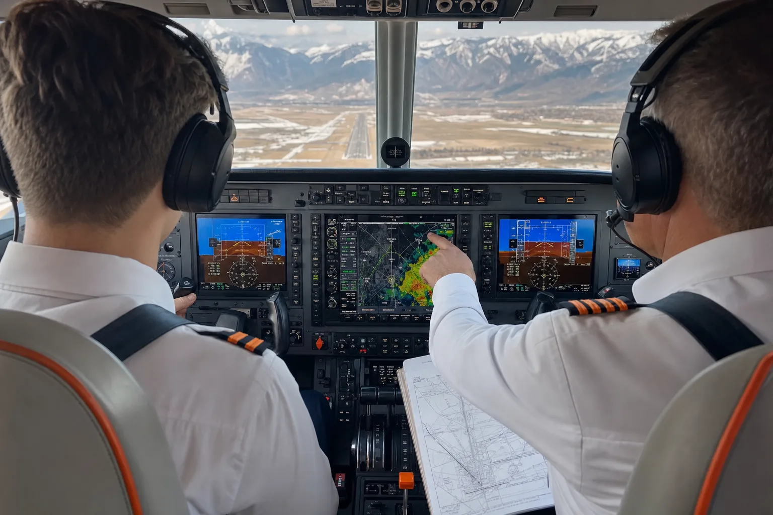 Student pilot completing instrument and multi-engine training for R-ATP eligibility.
