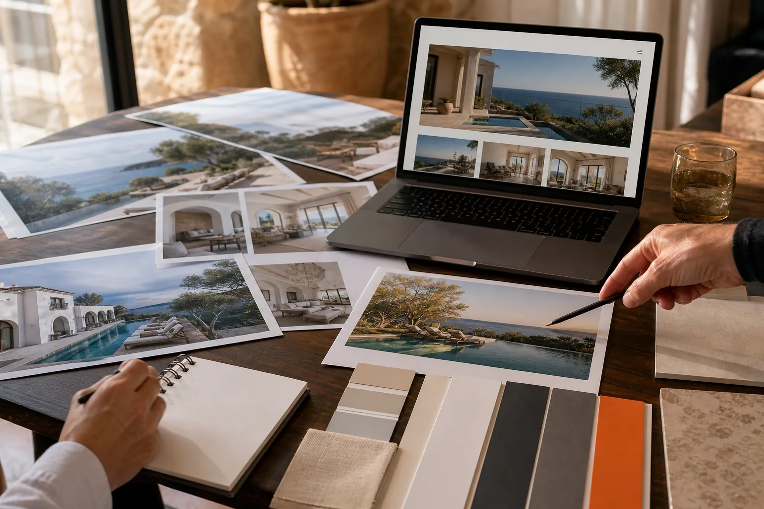 luxury real estate website brand and buyer experience planning.