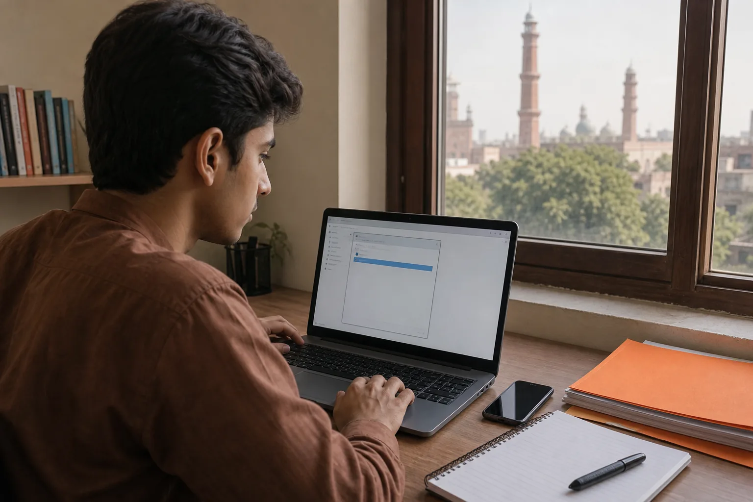 Choose a private browser-based PDF compressor for a scanned assignment in Pakistan.