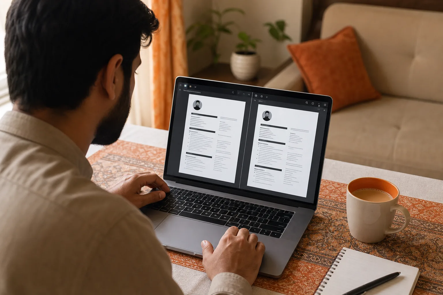 Compare the original and compressed PDF for clear text and images before sharing.