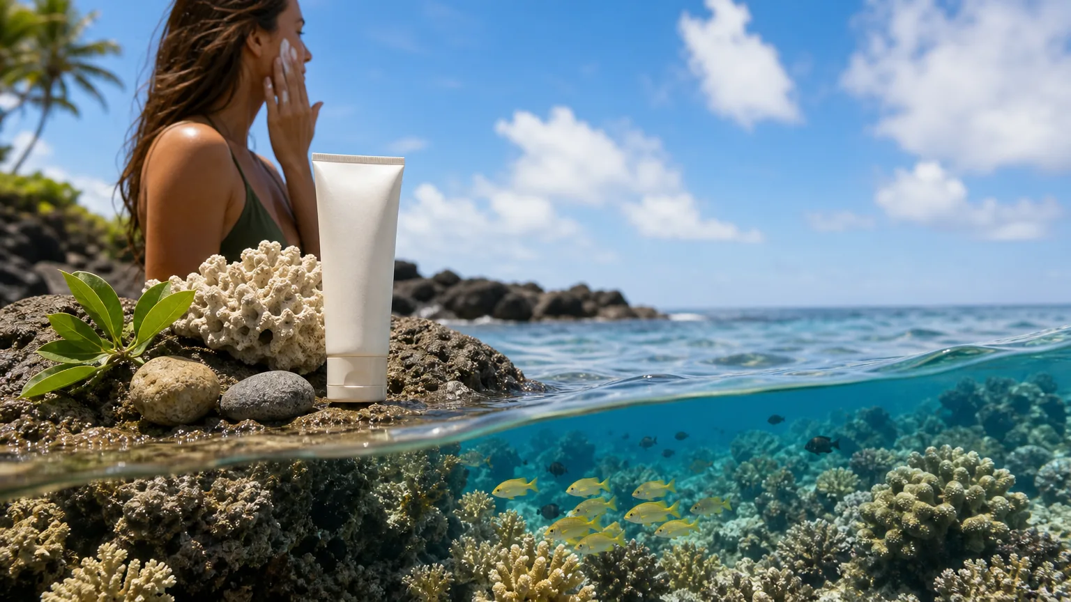 Raw Elements Face and Body Sunscreen: visual reference for 3. Raw Elements Face and Body Sunscreen , SPF 30