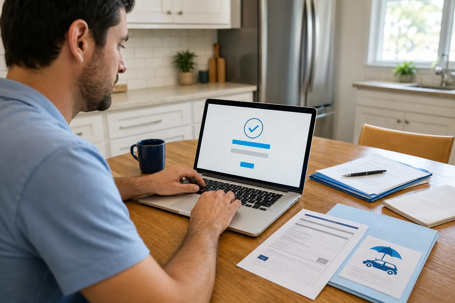 Driver submitting Illinois registration reinstatement proof and fee
