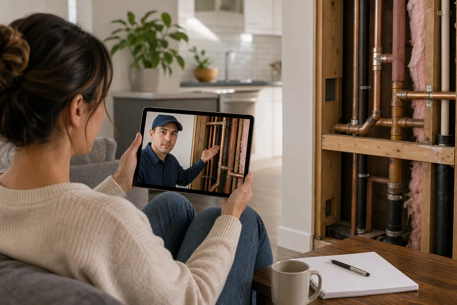 Virtual Video Estimate: visual reference for 4. Virtual Video Estimate , Convenient and Contactless