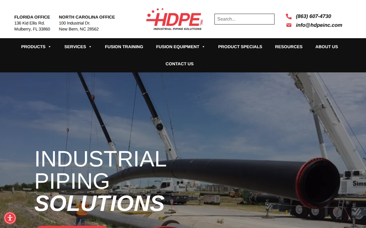HDPE: visual reference for 5. HDPE — Heavy‑duty buried mains for long‑term performance