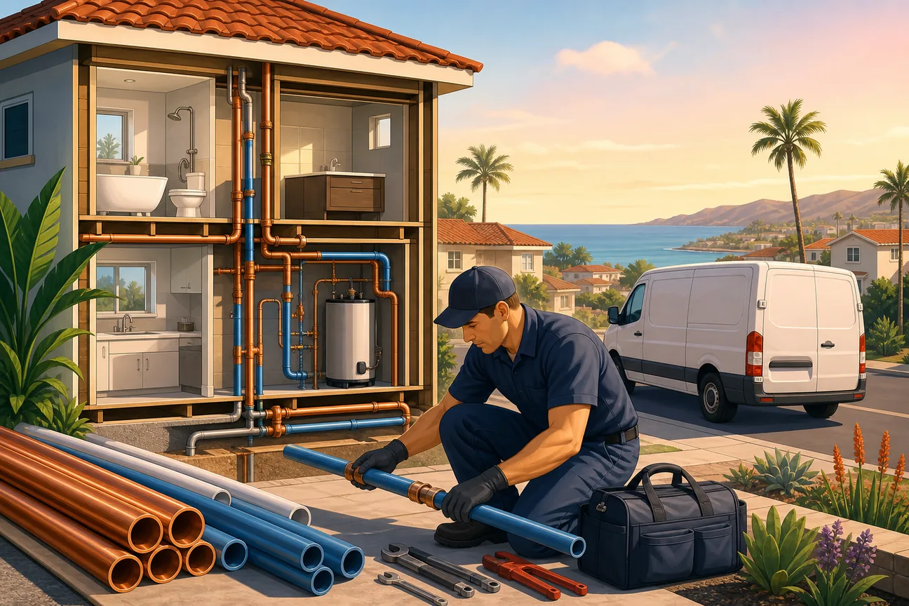 Editorial illustration for Best Repiping Plumbers Near Me – Top 10 Picks for Orange County