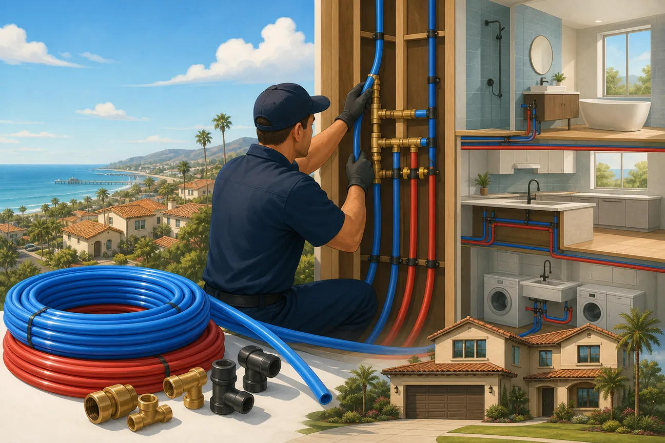 Best Repiping With PEX Options in Orange County