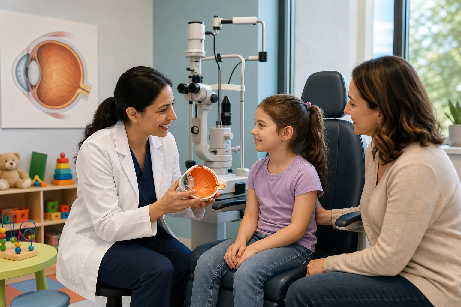 Illustration for Pediatric-Capable Retina Care