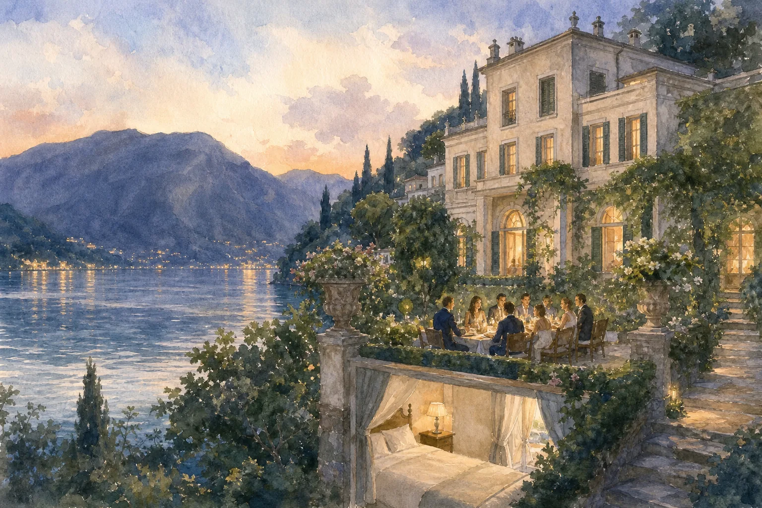 Illustration for Villa Pliniana