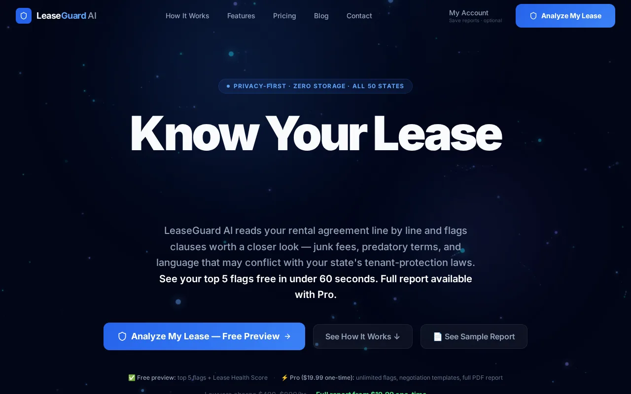 LeaseGuard AI: visual reference for 1. LeaseGuard AI (Our Top Pick)