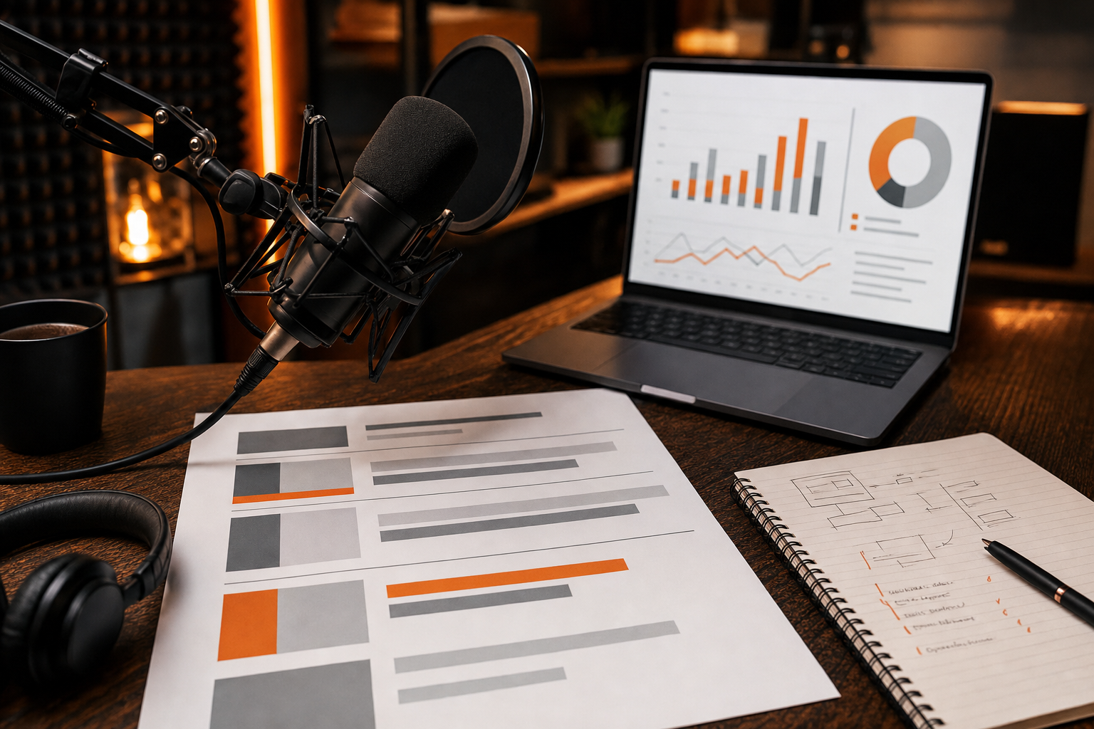 podcast ad format and pricing menu for SaaS sponsors