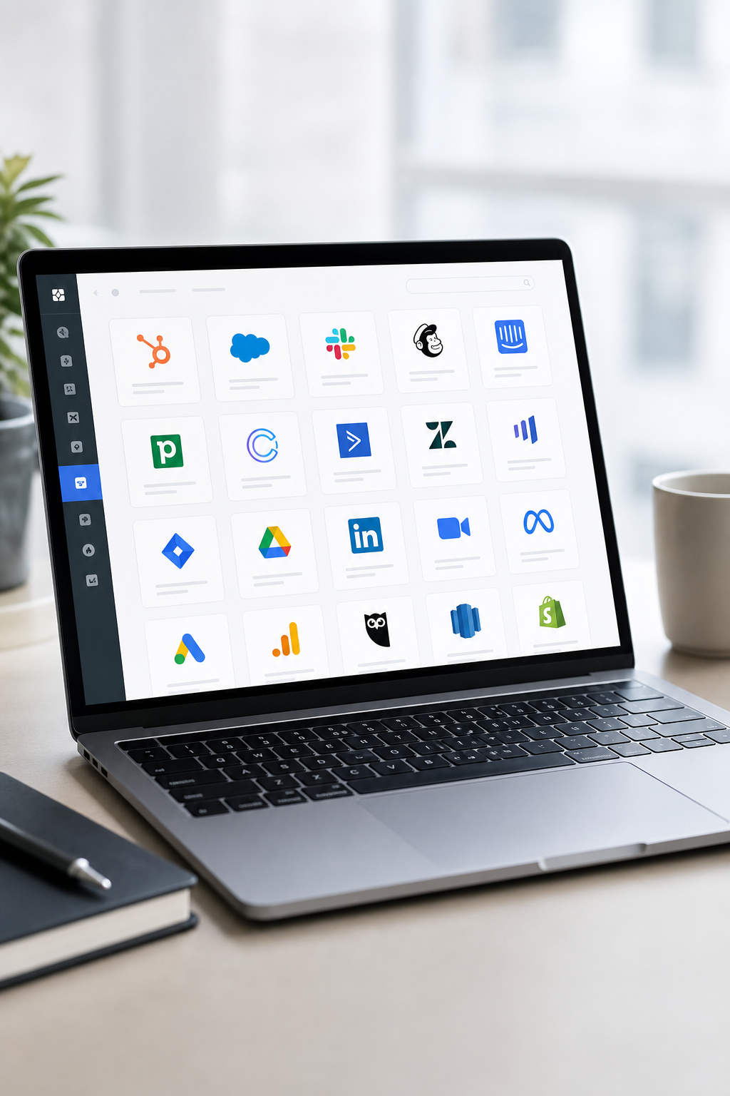 Integration marketplace screenshot