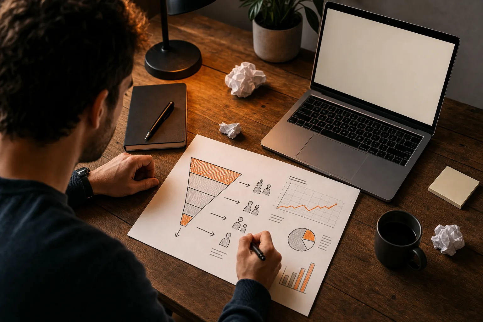 SaaS lead generation metrics and funnel ROI review