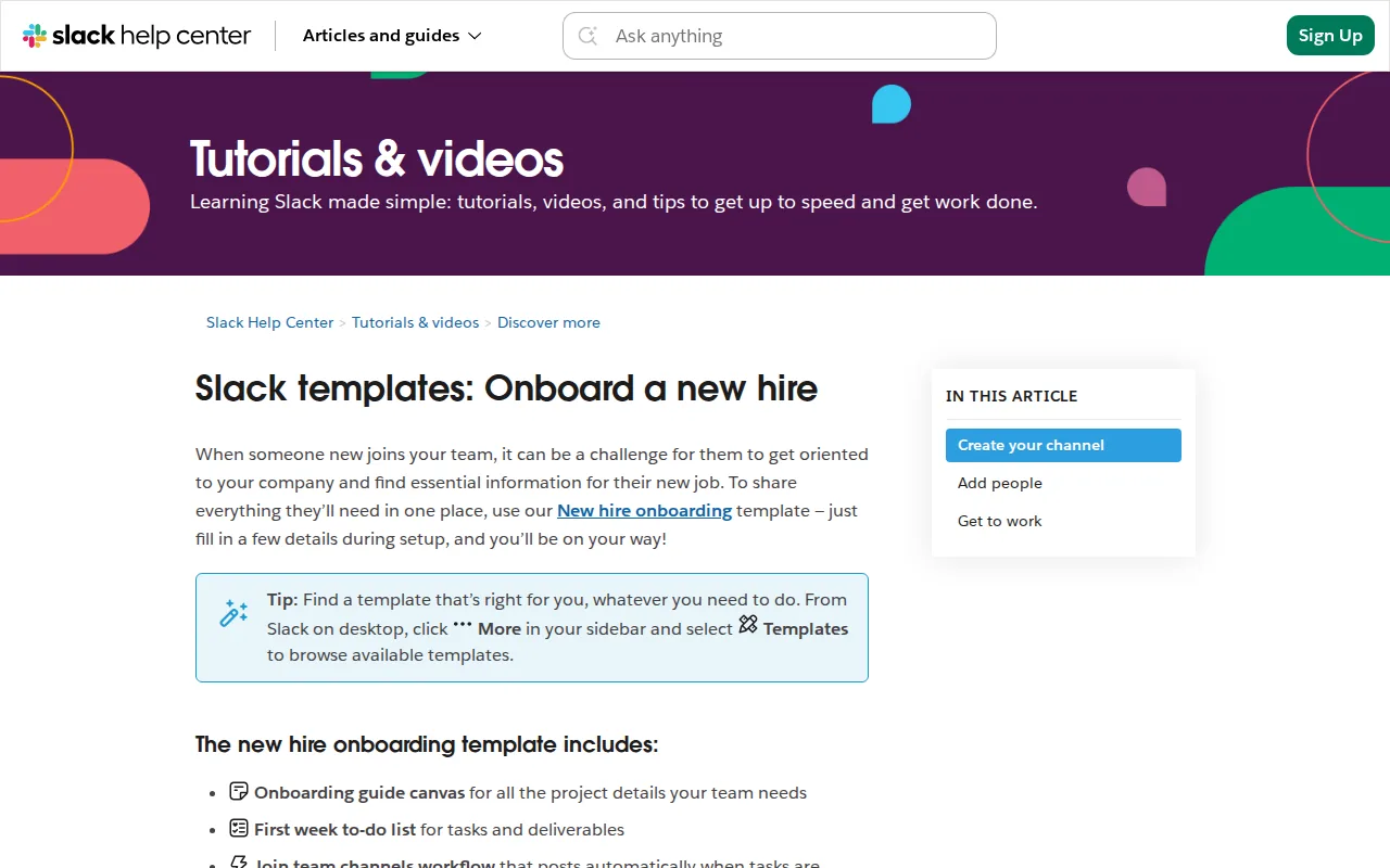 Slack: visual reference for 4. Slack — Best for Professional SaaS Mastermind Communication and Onboarding Flows